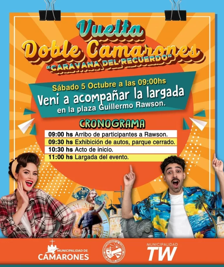 Invitan a participar de la largada de la “Vuelta Doble Camarones”