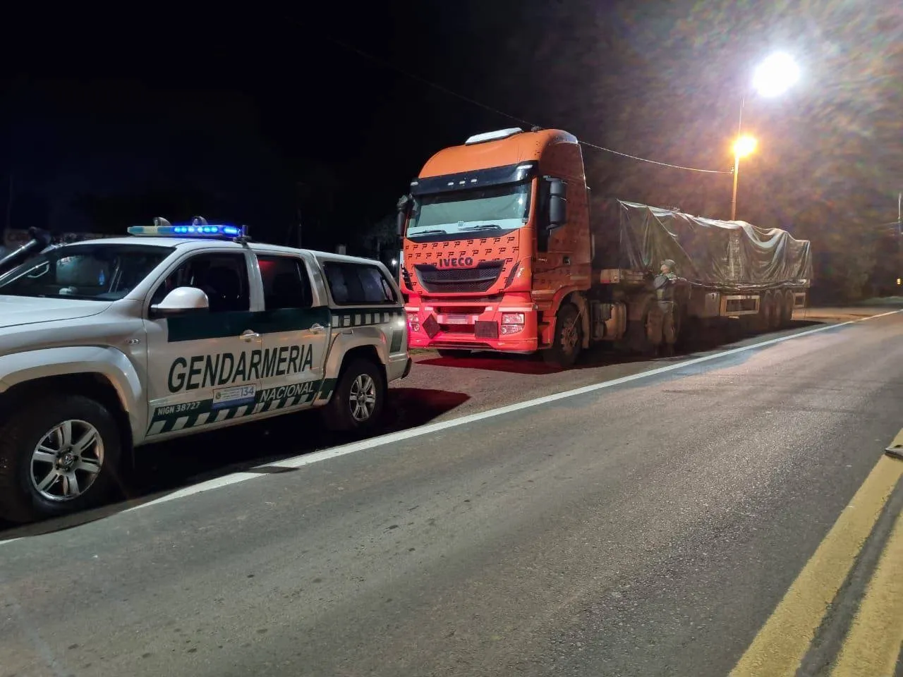 Interceptan un camión con 29 toneladas de cobre sin documentación