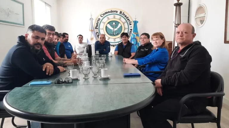 La Administración del Puerto de Comodoro recibió a la conducción del SUPA