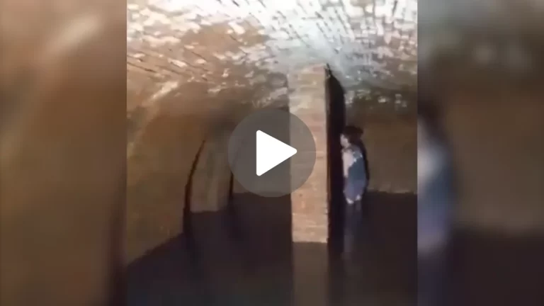 VIDEO | Descubren túneles centenarios ocultos en Santa Fe