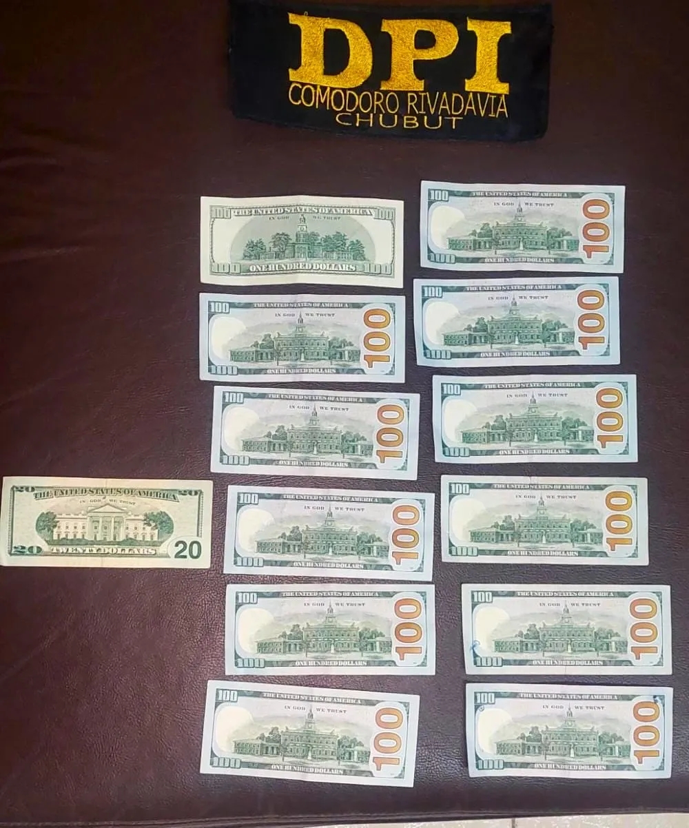 Robo en Trevelin, detención en Comodoro Rivadavia, banda delictiva, allanamientos en Chubut, Policía del Chubut, violencia en robos, secuestro de dinero, operativo policial, robo en poblado y en banda, Ministerio Público Fiscal
