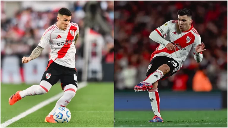 Bustos y Acuña confirmados como lesionados en River Plate