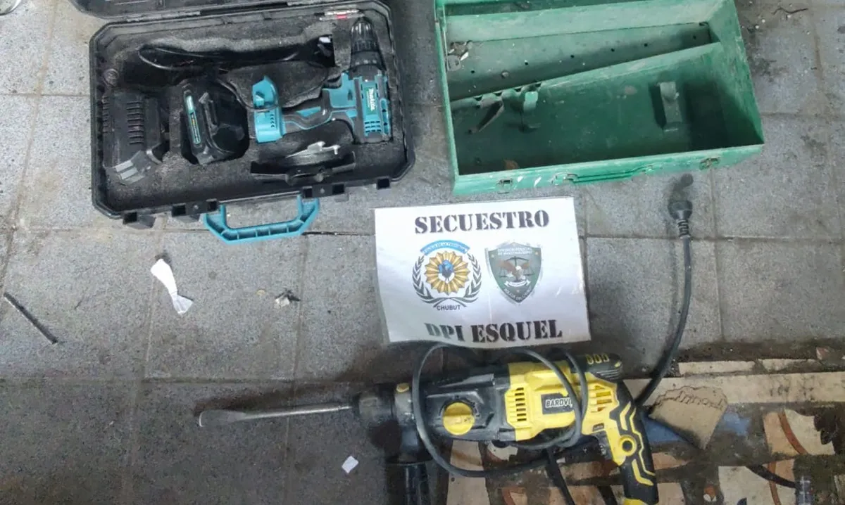 La Policía logró recuperar el 90% de un botín hurtado en un obrador