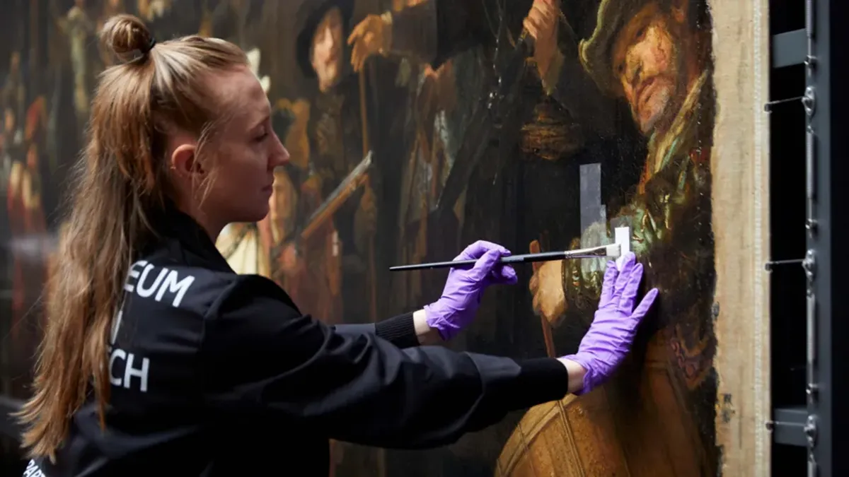 Una restauración histórica revela los secretos de Rembrandt
