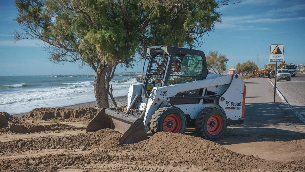 Realizan obras de remediación en zona sur de Playa Unión
