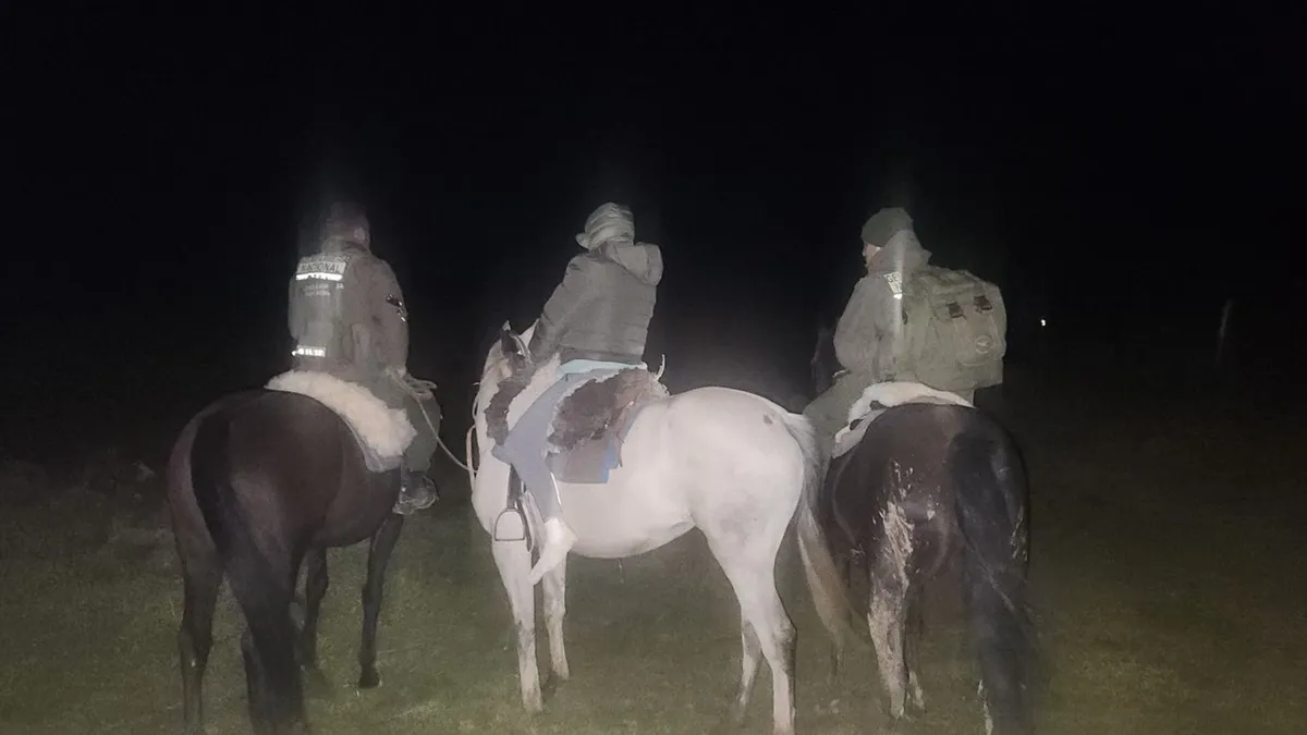Gendarmería rescató a una senderista herida en Neuquén