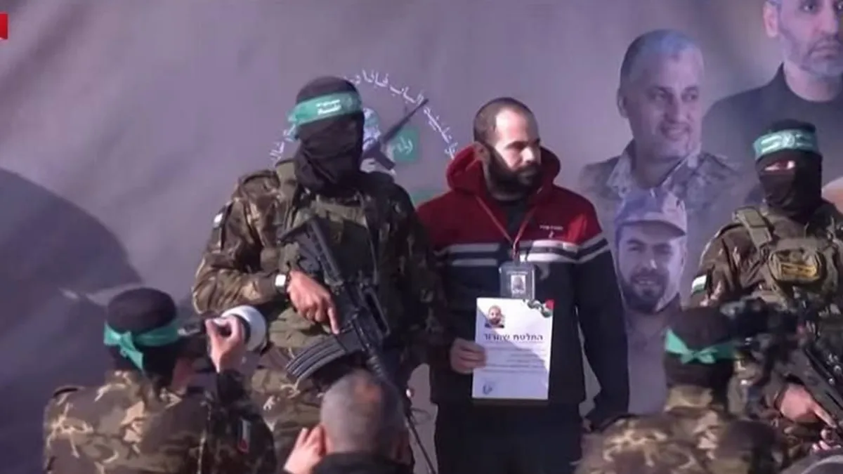 Hamas liberó a tres rehenes en Gaza