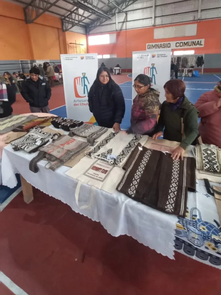concurso de artesanos, Cushamen Chubut, tejedoras patagónicas, arte textil ancestral, telar mapuche, Ruca Lamngen, Subsecretaría de Cultura Chubut, hilado con rueca, lana natural, tradiciones chubutenses, identidad cultural, arte indígena, textiles artesanales, mujeres artesanas, cultura patagónica