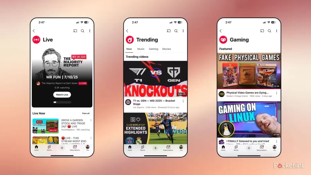 YouTube, YouTube Charts, Tendencias YouTube, redes sociales, streaming, Google, Shorts, videos virales, contenido algorítmico, música en YouTube, eliminación de funciones, TikTok, nuevas funciones YouTube, creadores de contenido, hábitos digitales