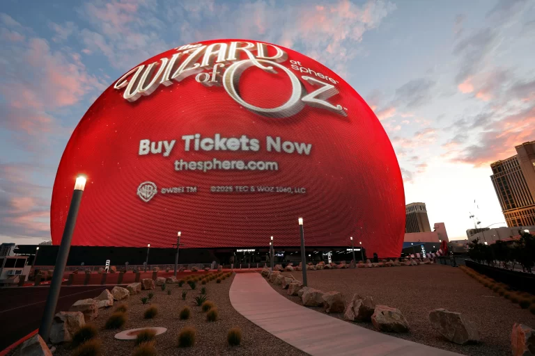 “El Mago de Oz” revoluciona Las Vegas con IA y efectos
