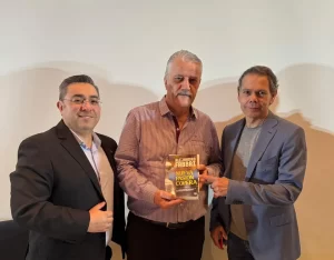 Fabbri junto a Javier Camargo y Marcelo Gómez de Radio 3 AM 780.
