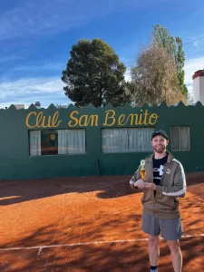 Maximiliano Yllana, el subcampeón de 4ta categoría.