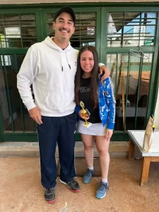 Martina Paz, la subcampeona de 3era categoría.