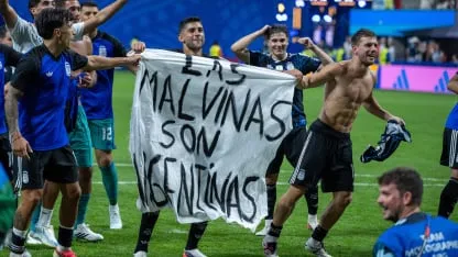 Milei reiteró sus críticas a la Selección por la bandera de Malvinas