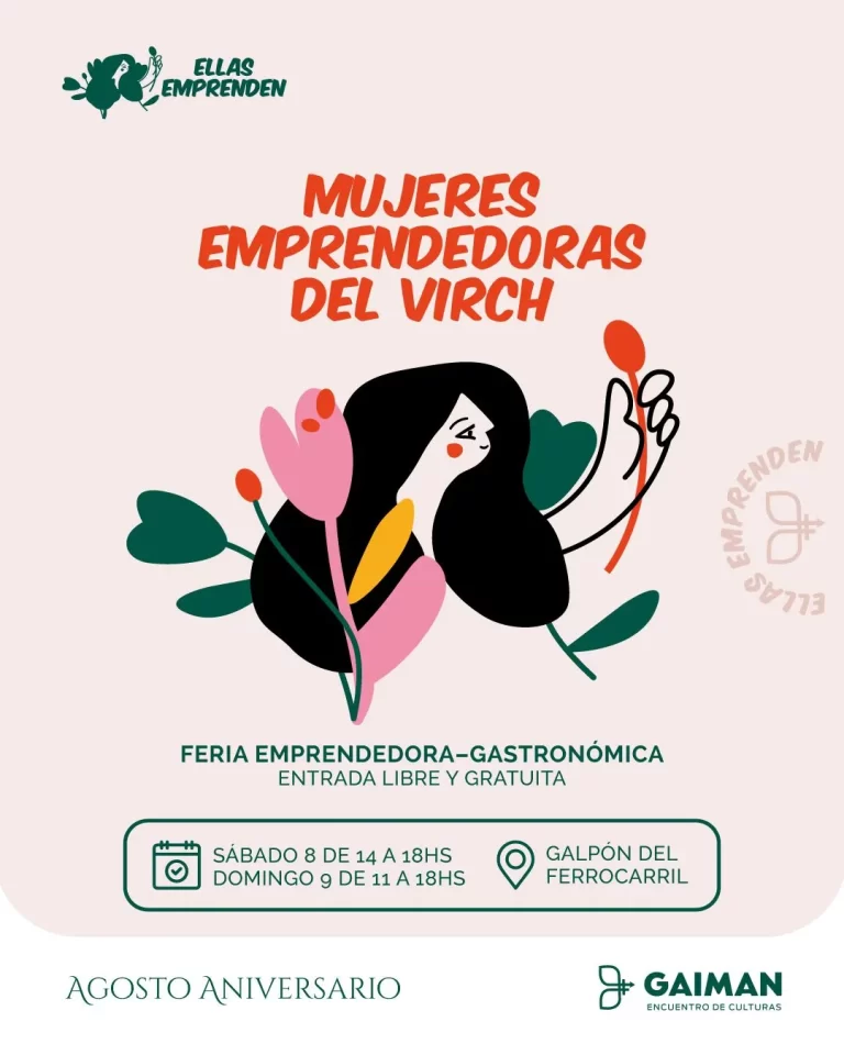 Gaiman será sede de la Feria «Mujeres Emprendedoras del VIRCh»