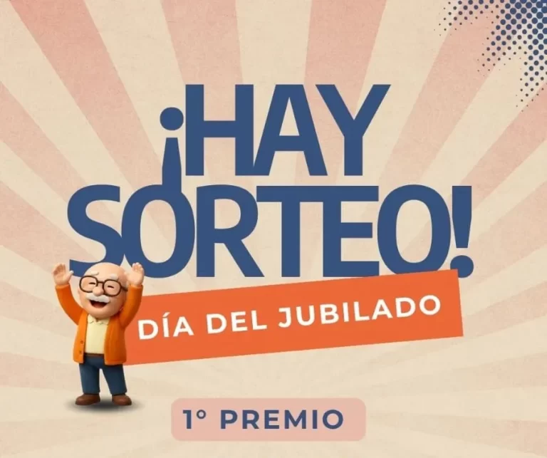 Quedan pocos días para participar del sorteo por el Día del Jubilado